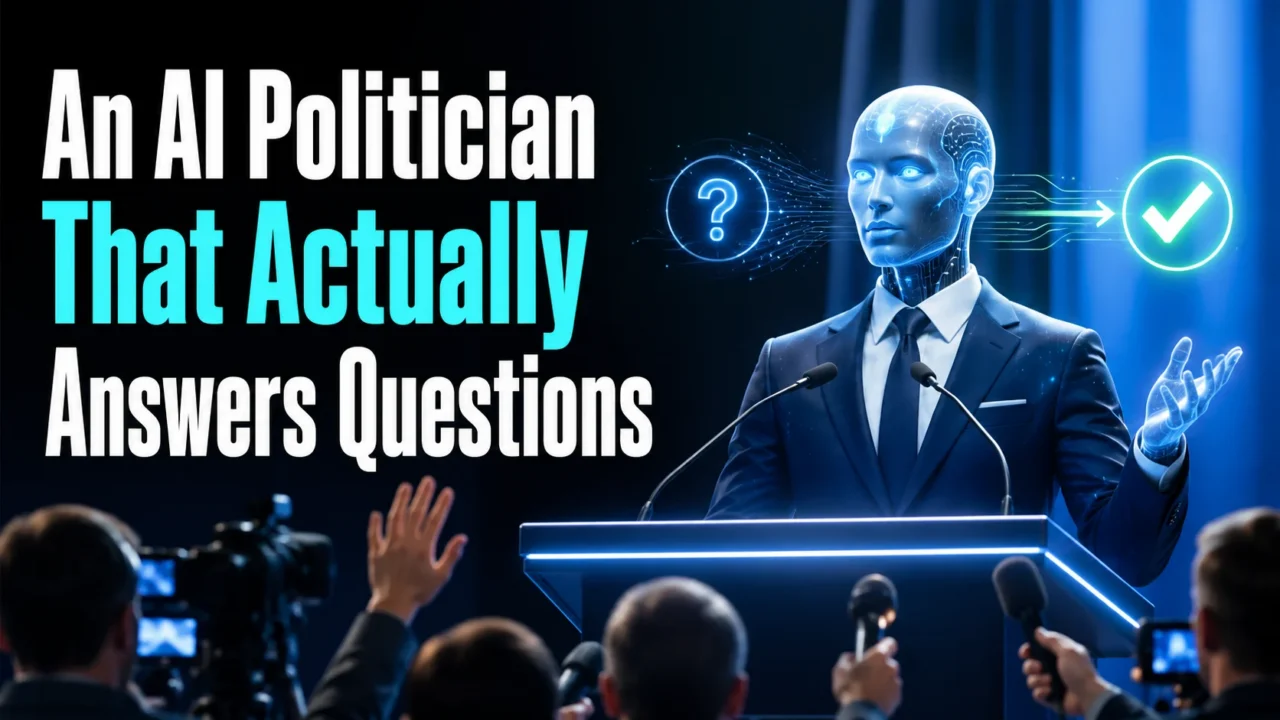 An AI Politician That Actually Answers Questions