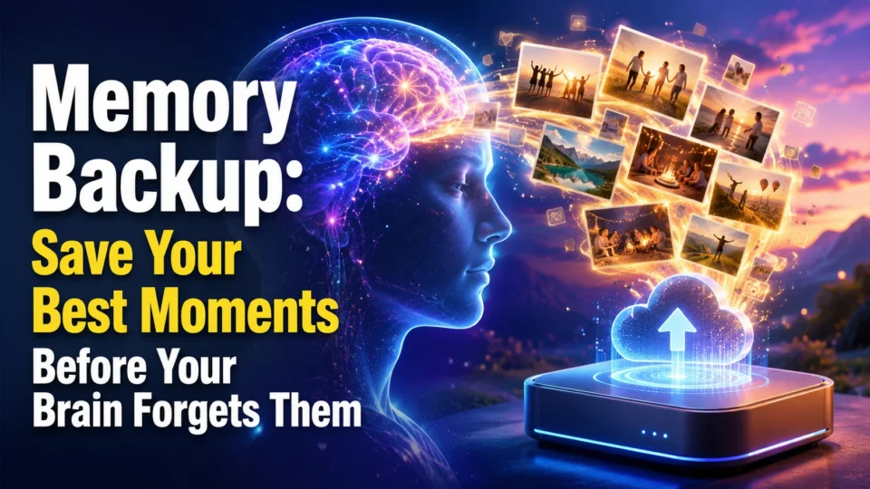 Memory Backup - Save Your Best Moments Before Your Brain Forgets Them