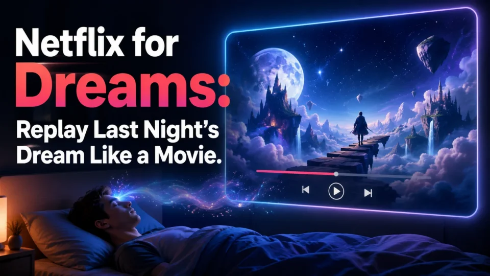 Netflix for Dreams - Replay Last Night’s Dream Like a Movie
