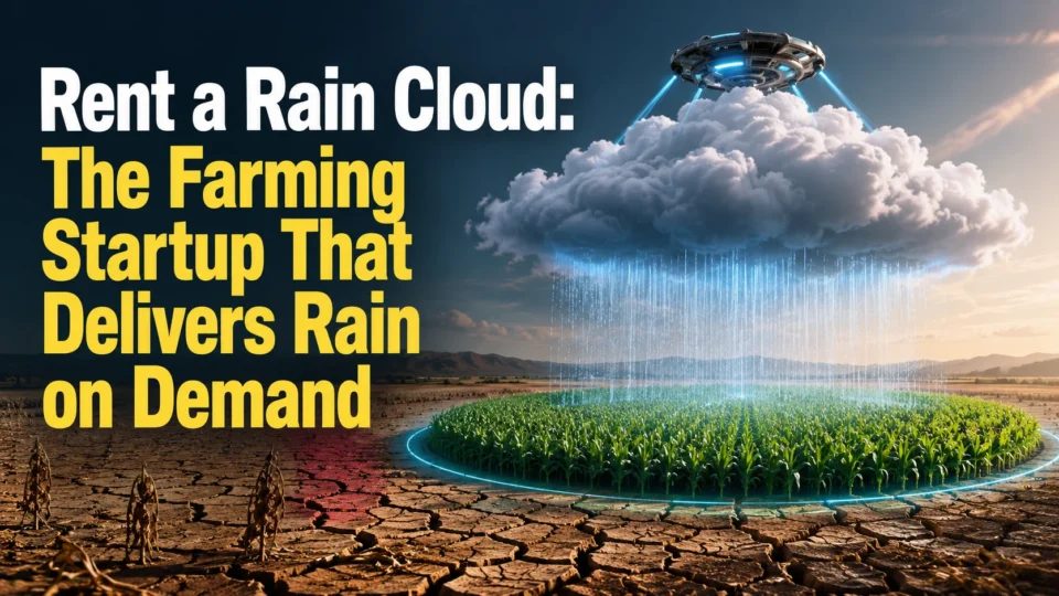 Rent a Rain Cloud - The Farming Startup That Delivers Rain on Demand