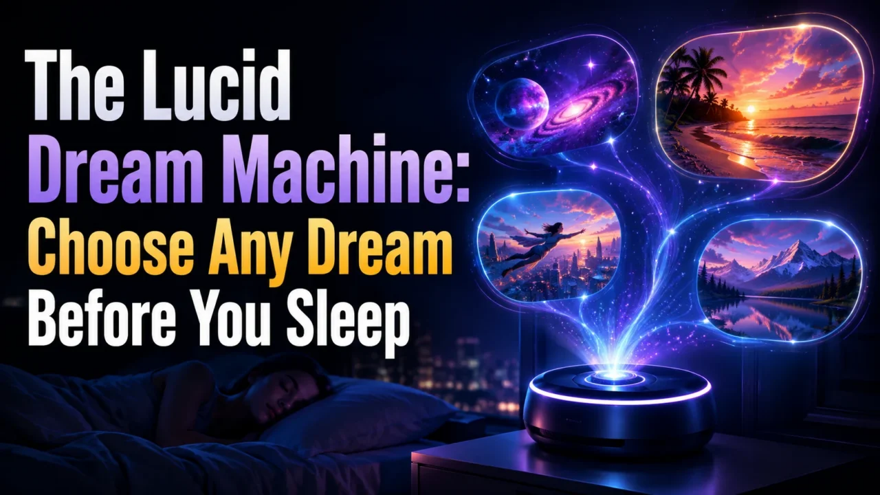 The Lucid Dream Machine - Choose Any Dream Before You Sleep