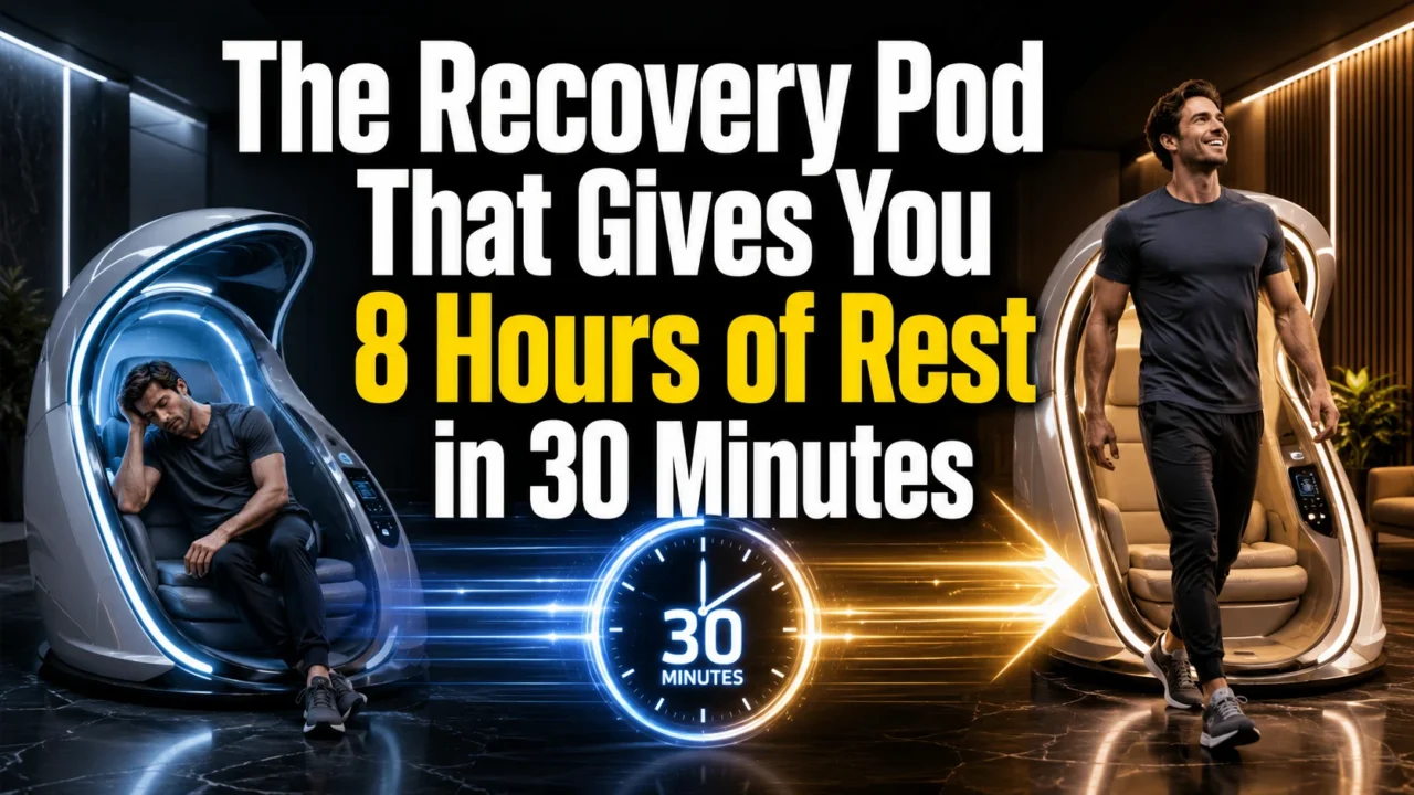 The Recovery Pod That Gives You 8 Hours of Rest in 30 Minutes