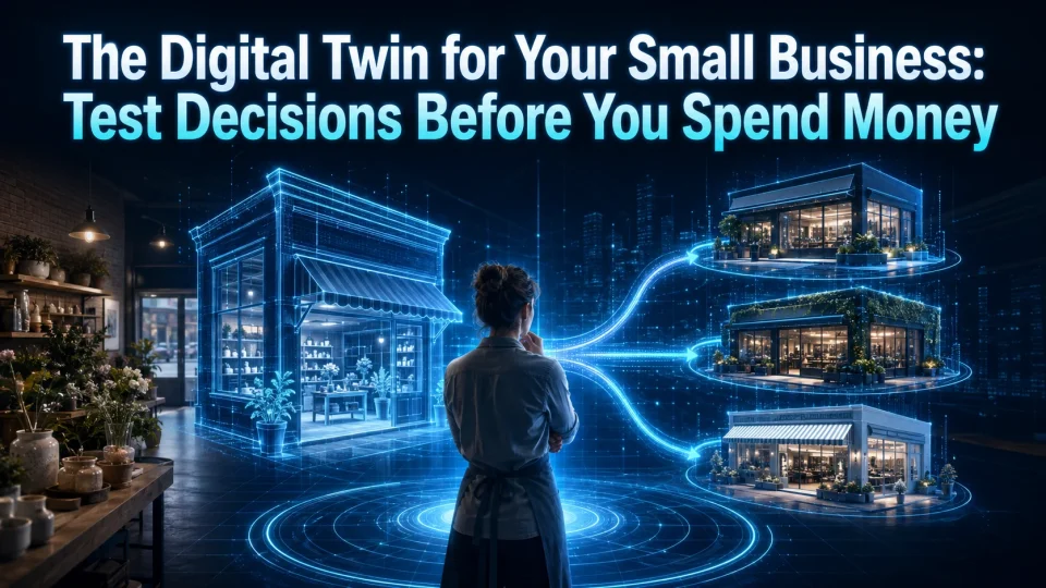 The Digital Twin for Your Small Business: Test Decisions Before You Spend Money