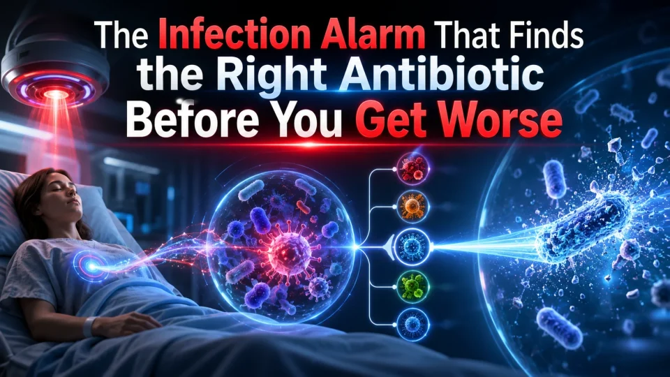The Infection Alarm That Finds the Right Antibiotic Before You Get Worse