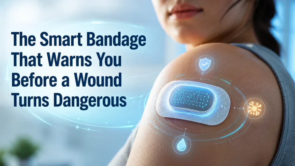 The Smart Bandage That Warns You Before a Wound Turns Dangerous