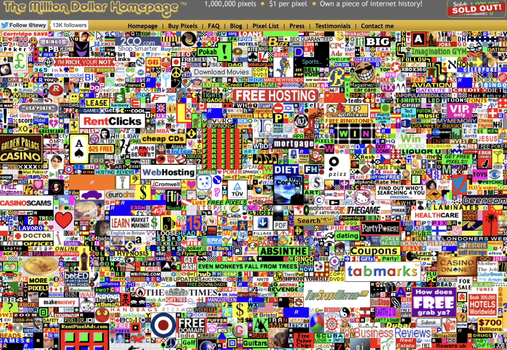 Home Page - 1 Million